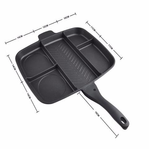 Master Pan 5-in-1 Non-Stick Divided Frying Pan