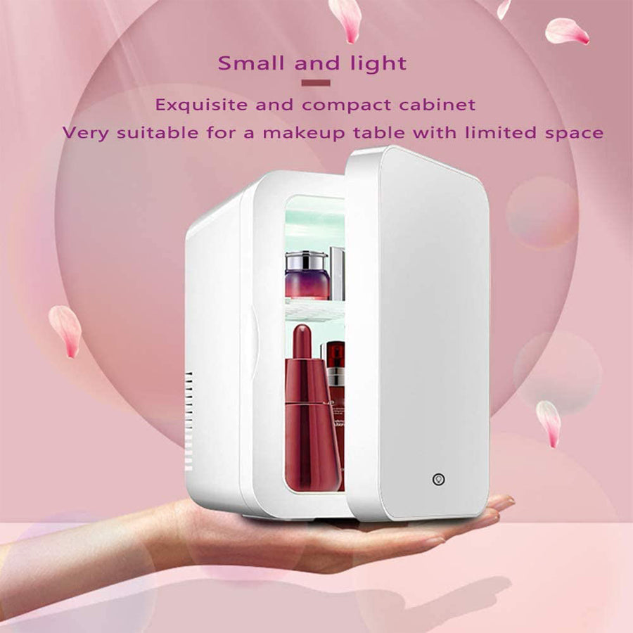 Portable Mini Makeup Fridge Cooler & Warmer for Skincare