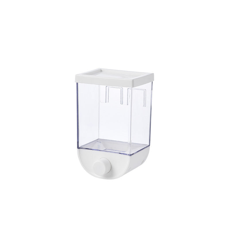 Kitchen Dry Food Storage Box with Easy Dispenser Button