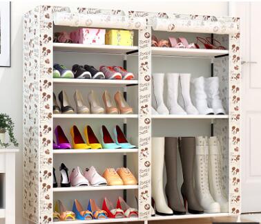 Thick Fabric Shoe Organizer Shelves for Home Furniture