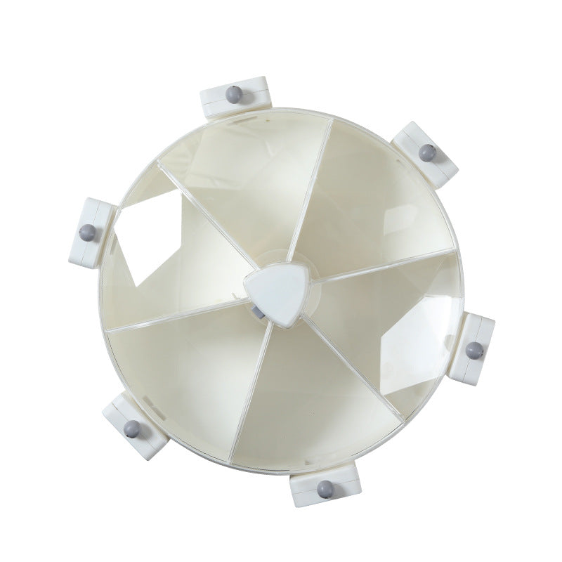 Rotating Grain Storage Box Wall-Mounted Container
