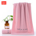 Absorbent Cotton Couple Face Towel Set