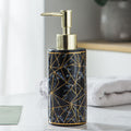 Luxury Bathroom Accessory Ceramic Pump Bottle