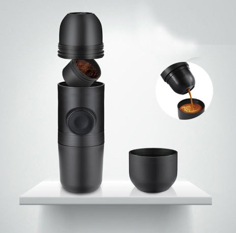 Condensed Portable Mini Espresso Coffee Machine