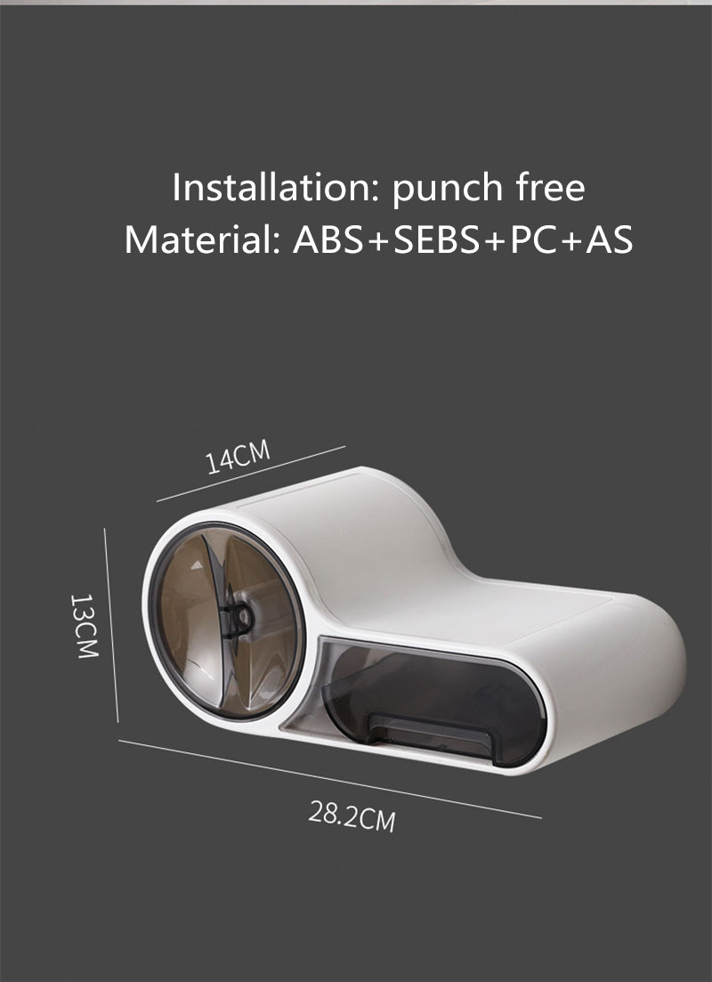 Modern Toilet Paper Holder and Dispenser