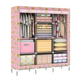 Extra Capacity Portable Clothes Hanging Wardrobe