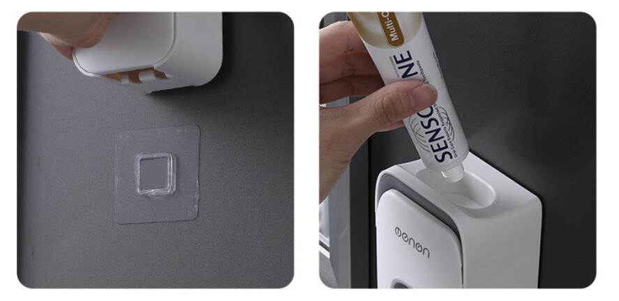 Modern Bathroom Automatic Toothpaste Holder