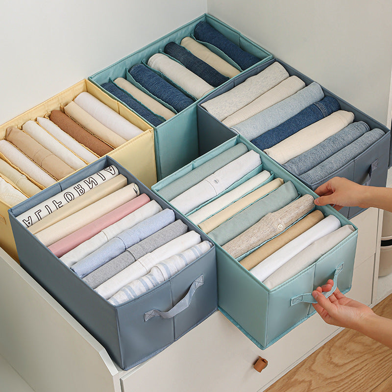 Large Capacity Folding Clothes Drawer Divider