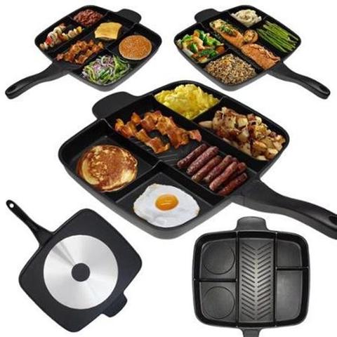 Master Pan 5-in-1 Non-Stick Divided Frying Pan
