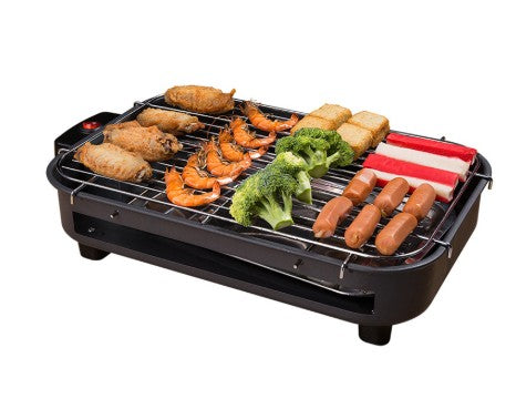 Korean Square Non-Smoking Electric BBQ Grill Pan