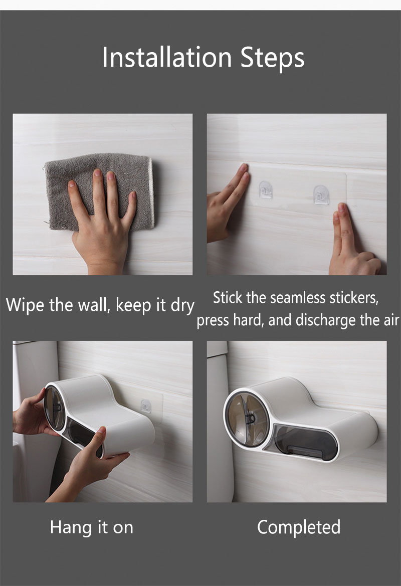 Modern Toilet Paper Holder and Dispenser
