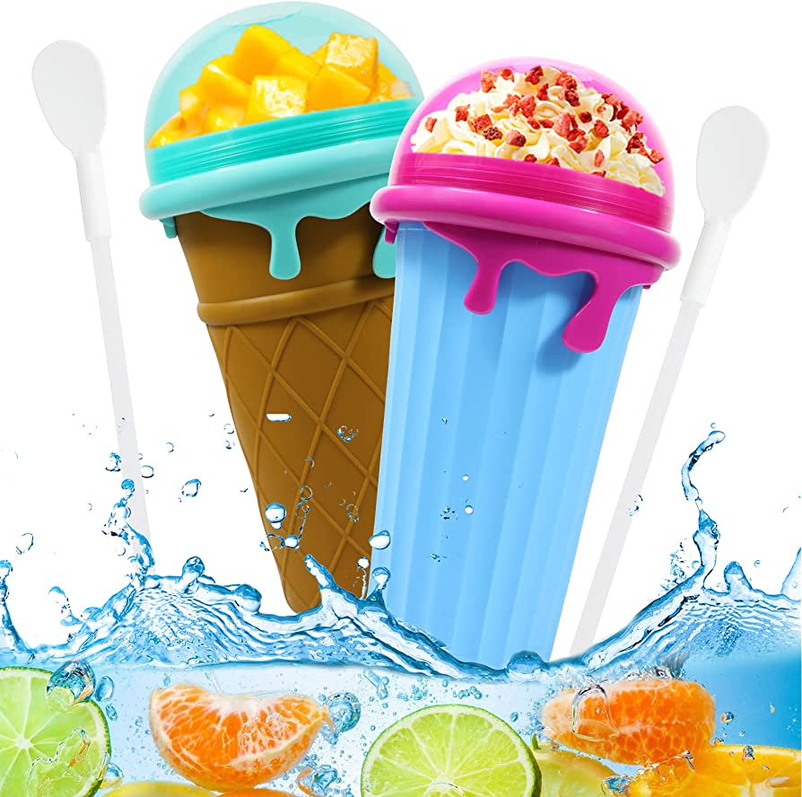 500ml Quick-Frozen Squeeze Slushy Maker Cup