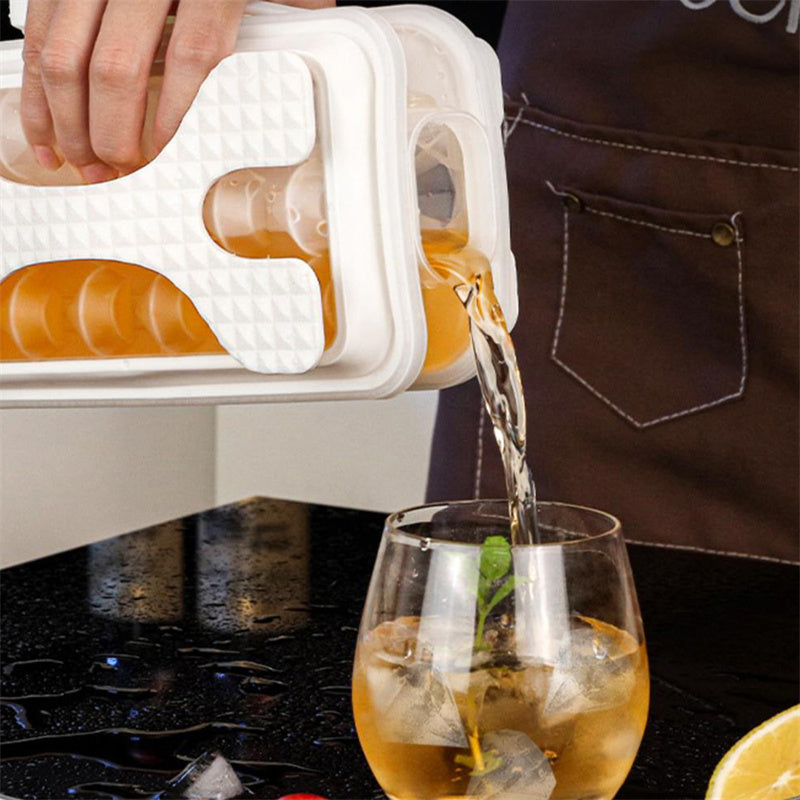 Creative Ice Ball Diamond Curling Ice Maker Kitchen Gadget