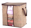 Space-Saving Quilt Bag & Clothes Divider Holder