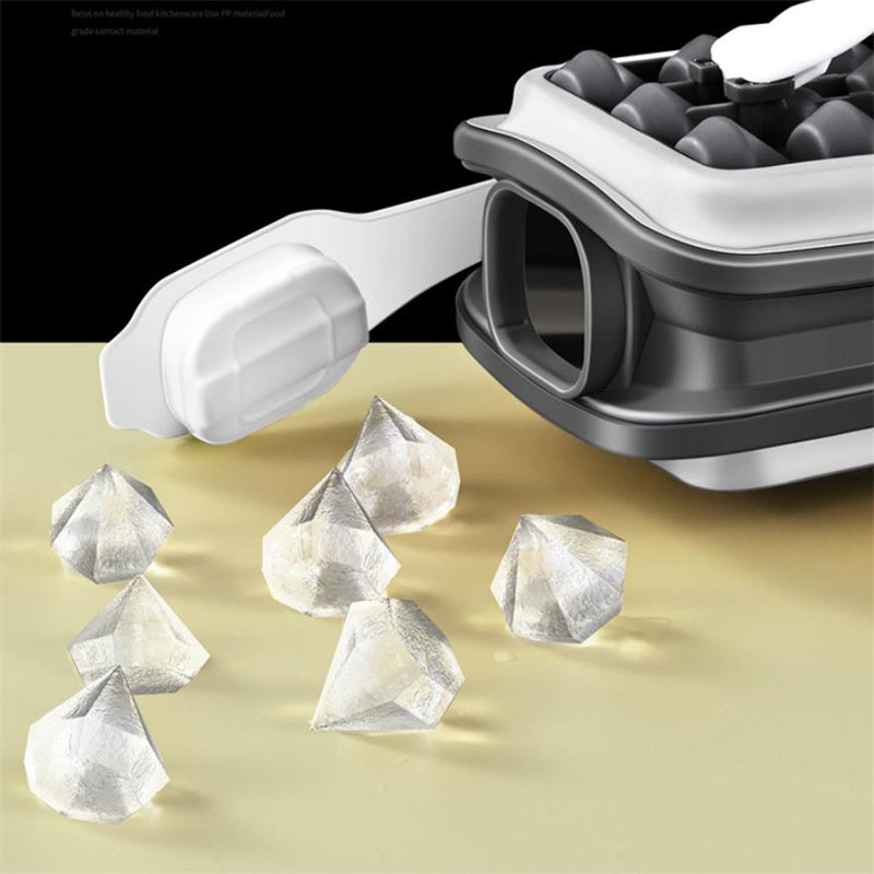 Creative Ice Ball Diamond Curling Ice Maker Kitchen Gadget