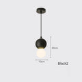 Minimalist Terrazzo Finish Hanging Lamp Fixture